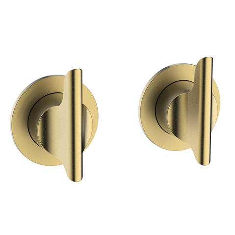 Additional image for Concealed Shower Valve With 3 Outlets (Br Brass).