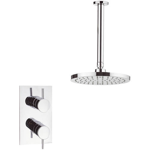 Additional image for Thermostatic Shower Valve, 200mm Round Head & Arm.