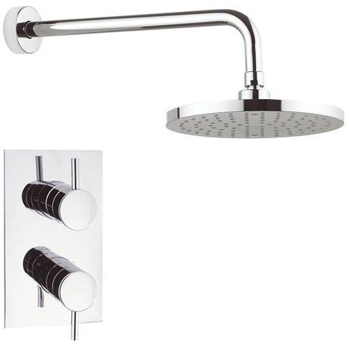 Additional image for Thermostatic Shower Valve, 200mm Round Head & Arm.