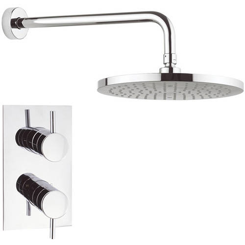 Additional image for Thermostatic Shower Valve, 250mm Round Head & Arm.