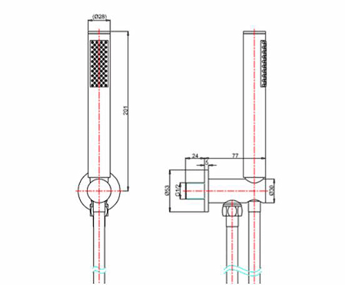 Additional image for Thermostatic Shower Bundle (Chrome).