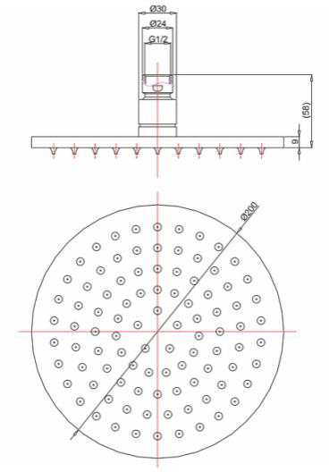 Additional image for 2 Outlet 2 Handle Shower Bundle (Br Bronze).