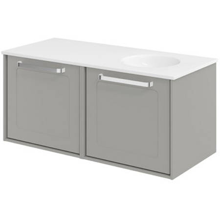Additional image for Framed Vanity With RH Basin (1000mm, S Grey).