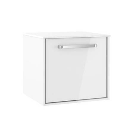 Additional image for Vanity Unit With White Top (500mm, White Gloss).