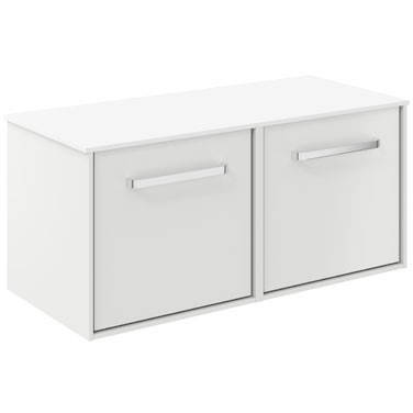 Additional image for Vanity Unit With White Top (1000mm, White Matt).
