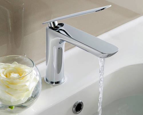 Additional image for Mono Basin Mixer Tap With Lever Handle (Chrome).