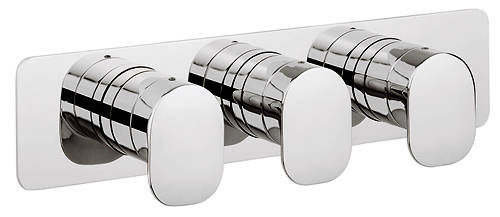 Additional image for Thermostatic Shower Valve With Diverter (3 Outlets).