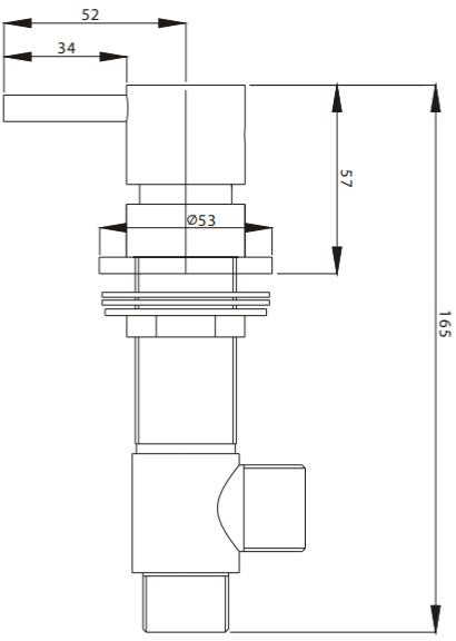 Additional image for Pair Of Stop Valves (Chrome).