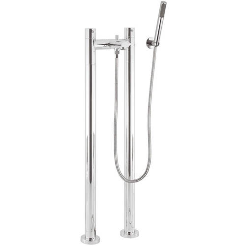 Additional image for Bath Shower Mixer Tap With Kit & Legs (Chrome).
