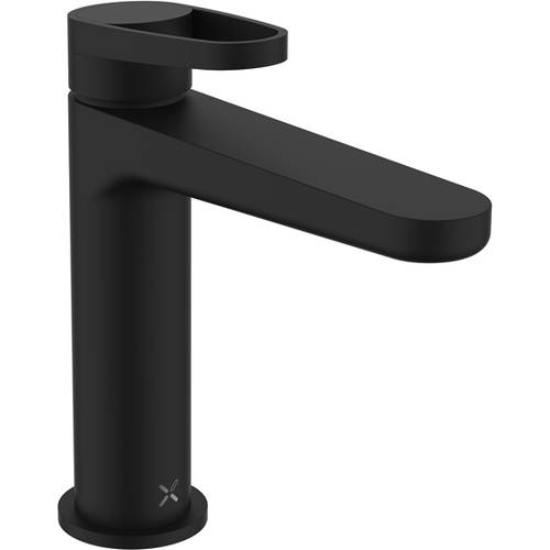 Additional image for Basin Mixer Tap With Loop Handle (M Black).