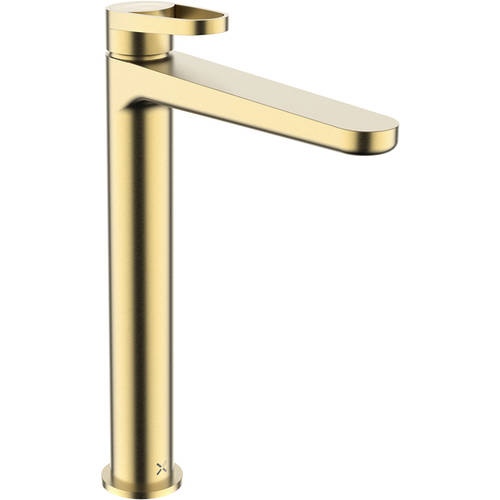 Additional image for Tall Basin Mixer Tap (Br Brass).