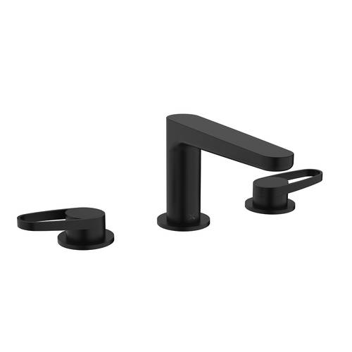 Additional image for Basin Mixer Tap (3 Hole, M Black).