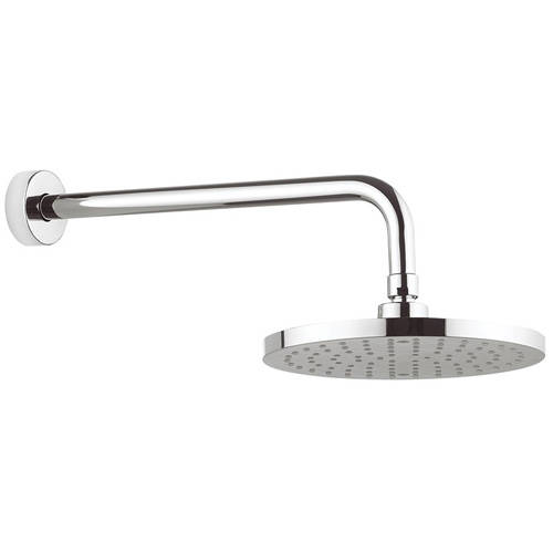 Additional image for Round Shower Head & Wall Arm (200mm).