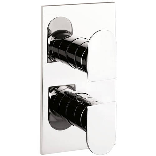 Additional image for Thermostatic Shower Valve (1 Outlet, Chrome)).