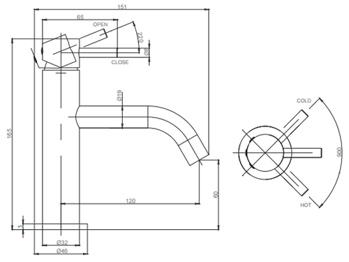 Additional image for Mono Basin Mixer & Bath Filler Tap Pack (Chrome).