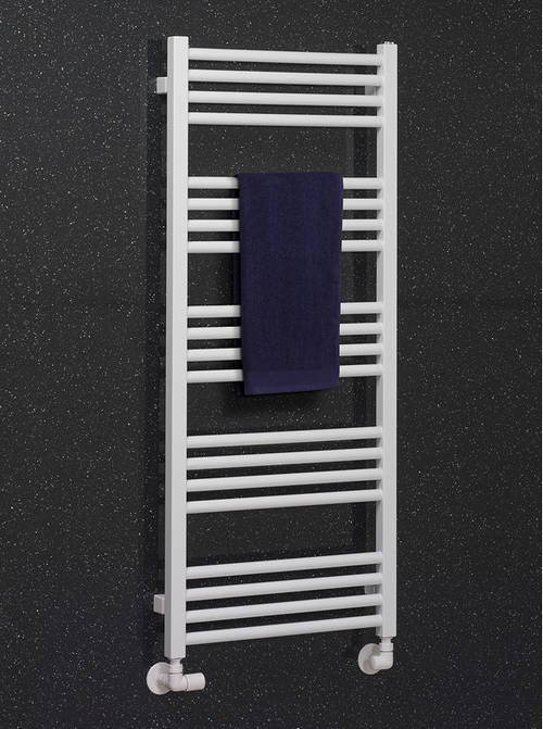 Additional image for Heated Towel Radiator 480x1140mm (White).