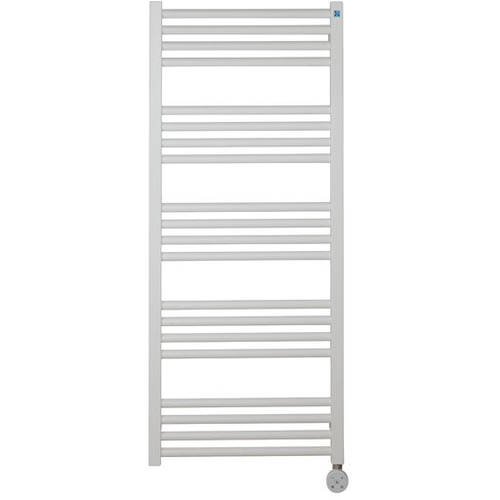 Additional image for Electric Towel Rail 480W x 1140H mm (Matt White).