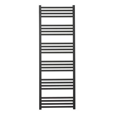 Additional image for Heated Towel Radiator 480x1380mm (M Black).