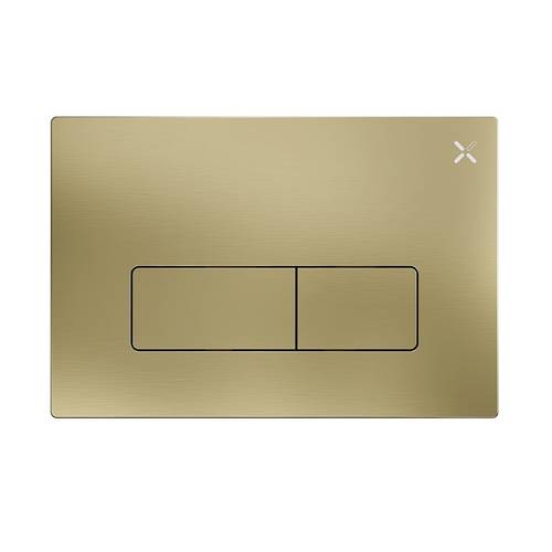 Additional image for Stainless Steel Flush Plate (NEW - Brushed Brass).