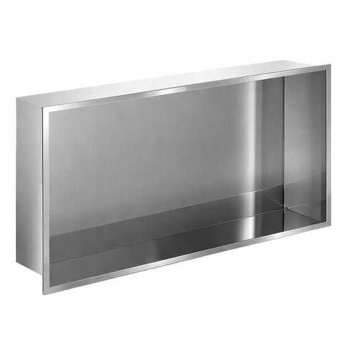 Additional image for Shower Niche (610x305x120mm, Chrome).