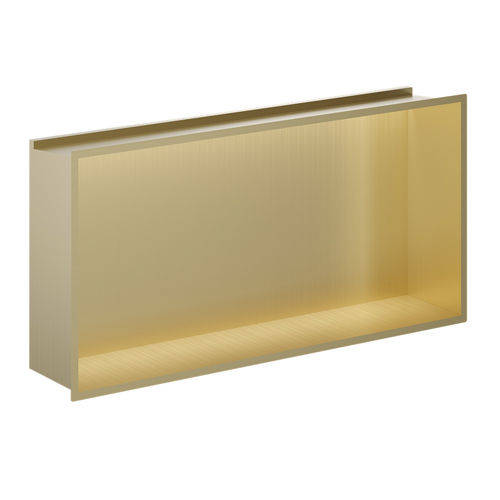 Additional image for Shower Niche With LED Light (610x305x80mm, Br Brass).