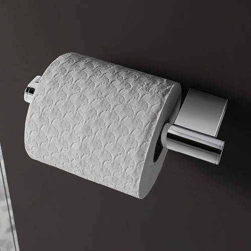 Additional image for Toilet Roll Holder (Chrome).
