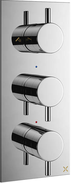 Additional image for Thermostatic Shower Valve With 3 Outlets (3 Handles).