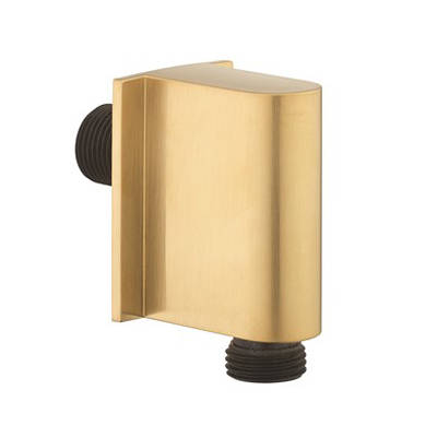 Additional image for Shower Wall Outlet (Brushed Brass).