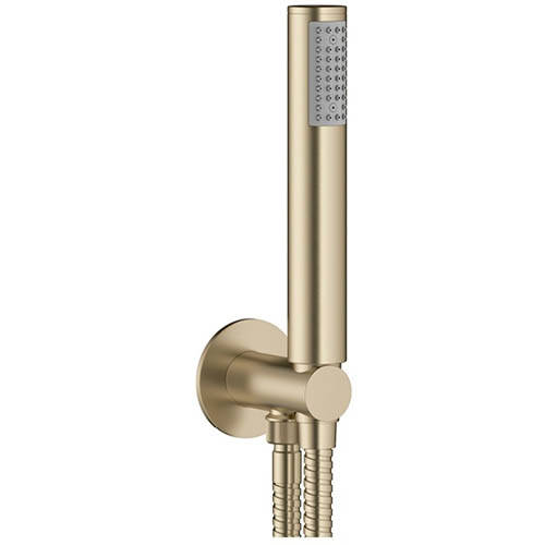 Additional image for Designer Shower Handset & Bracket Outlet (B Brass).