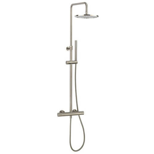 Additional image for Central Thermostatic Shower Kit (Brushed Steel).