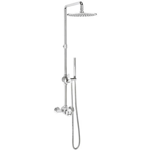 Additional image for Thermostatic Multifunction Shower Set (Chrome).