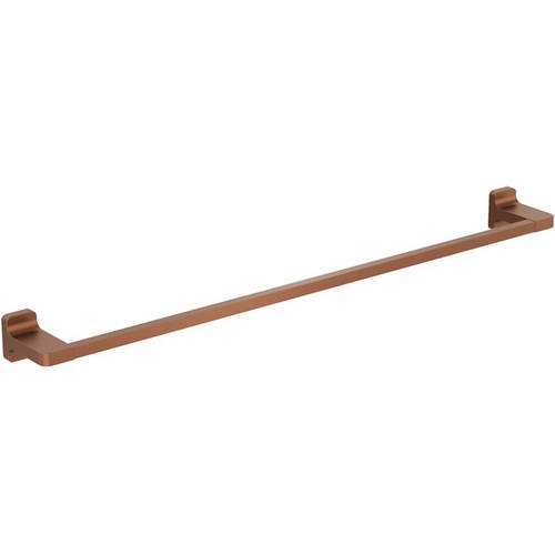 Additional image for Towel Rail 600mm (Brushed Bronze).