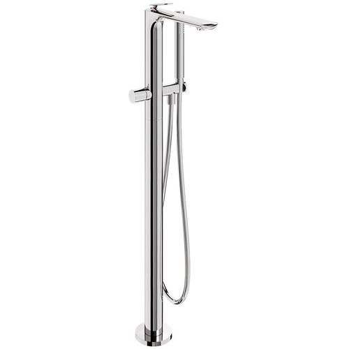Additional image for Floorstanding Bath Shower Mixer Tap (Chrome).
