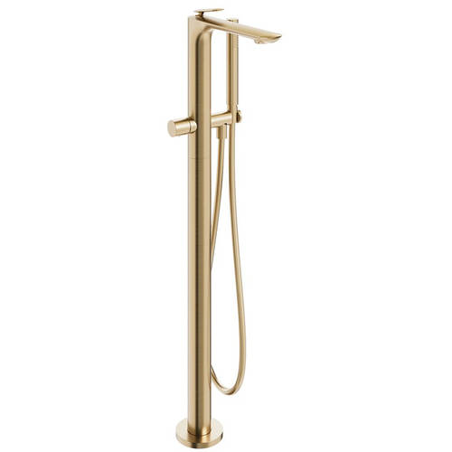Additional image for Floorstanding Bath Shower Mixer Tap (Br Brass).