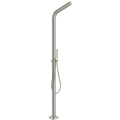 Additional image for Floor Standing Outdoor Shower With Valve & Diverter (316 stainless Steel).
