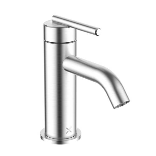 Additional image for Mini Lever Basin Mixer Tap (Stainless Steel).