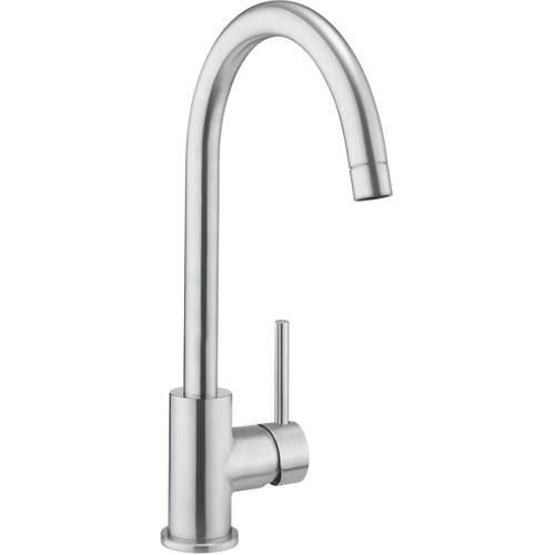 Additional image for Tropic Side Control Kitchen Tap (Stainless Steel).