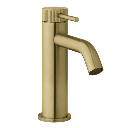 Additional image for Basin Mixer Tap (Brushed Brass).