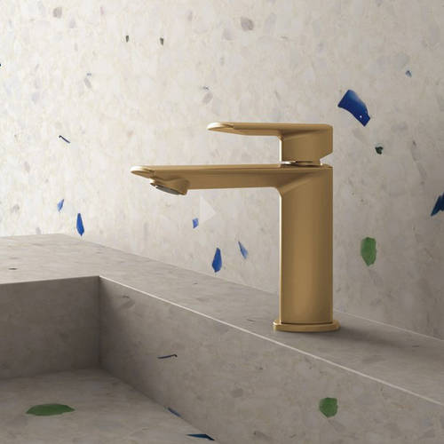 Additional image for Mono Basin Mixer Tap With Lever Handle (Br Brass).