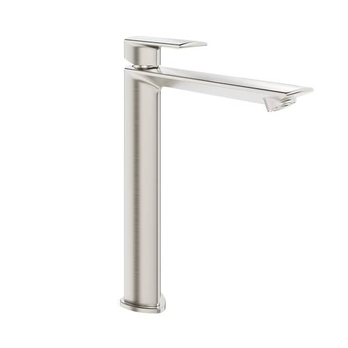 Additional image for Tall Basin Mixer Tap With Lever Handle (Br Metallic).