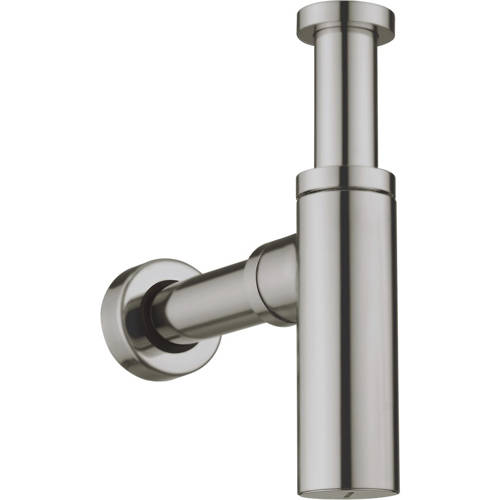 Additional image for Bottle Trap With 400mm Pipe (Brushed Nickel).