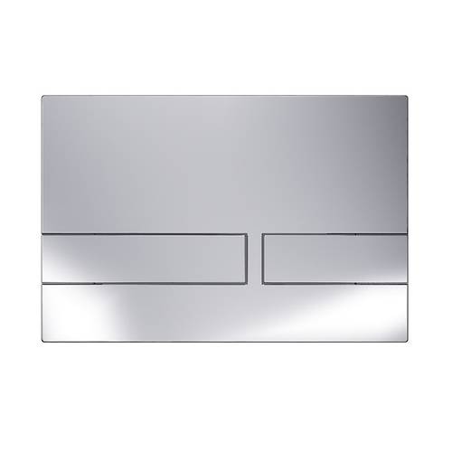 Additional image for Flush Plate With Dual Buttons (NEW - Chrome).
