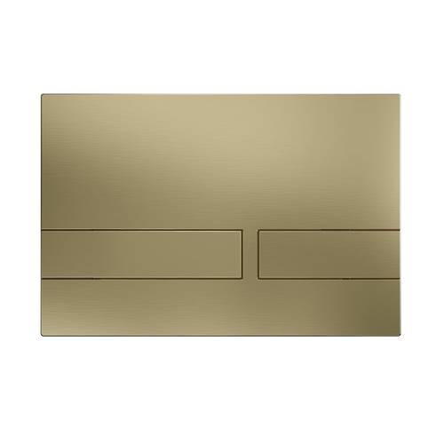 Additional image for Flush Plate With Dual Buttons (NEW - Br Brass).