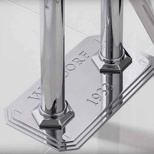 Additional image for Floorstanding BSM Tap With Black Lever Handles.