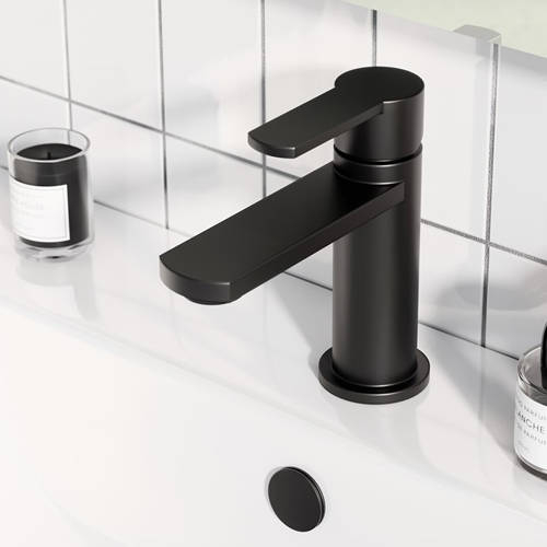 Additional image for Basin Mixer Tap (Matt Black).