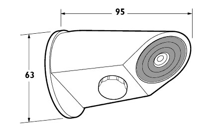 Additional image for Anti-Vandal Shower Head.