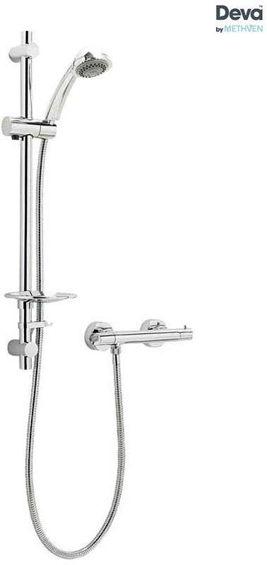 Additional image for Thermostatic Bar Shower Valve With Multi Mode Kit (Chrome).