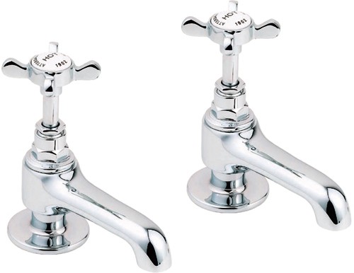 Additional image for Basin Taps (Pair, Chrome).