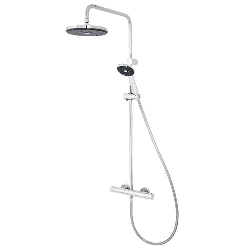 Additional image for Kiri Cool To Touch Thermostatic Bar Shower Pack (Chrome).