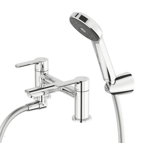 Additional image for Bath Shower Mixer Tap With Kit (Chrome).